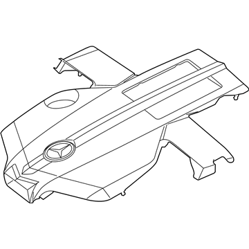 Mercedes-Benz Engine Cover - 276-010-89-04