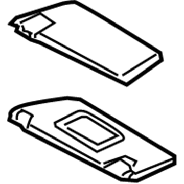 Mercedes-Benz Sun Visor - 211-810-03-10-7F85
