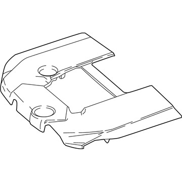 Mercedes-Benz G65 AMG Engine Cover - 279-010-35-00