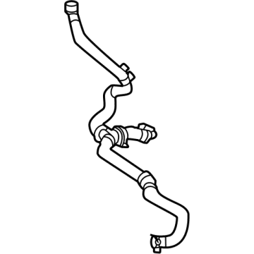 Mercedes-Benz AMG GT C Water Hose - 190-501-19-00