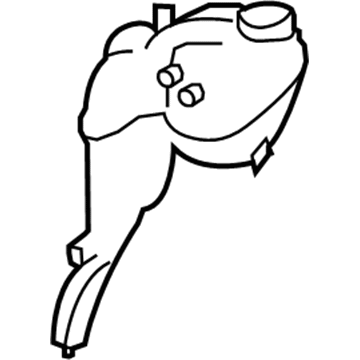 Mercedes-Benz S63 AMG Coolant Reservoir - 221-500-06-49