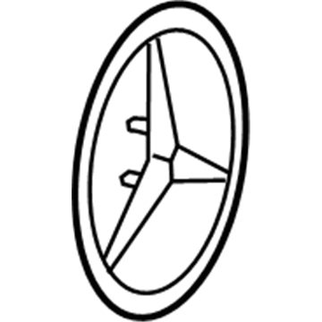 Mercedes-Benz C350e Emblem - 205-817-45-00