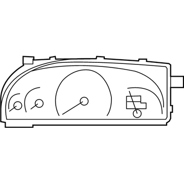 Mercedes-Benz CL65 AMG Tachometer - 221-900-09-04-28