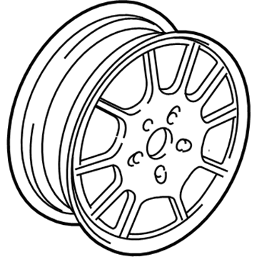 Mercedes-Benz E500 Spare Wheel - 219-400-00-02-64