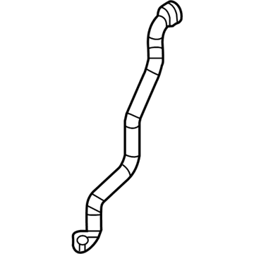 Mercedes-Benz E300 Water Hose - 253-501-05-84