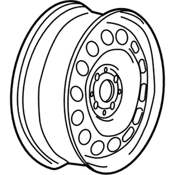 Mercedes-Benz CL550 Spare Wheel - 221-400-07-02