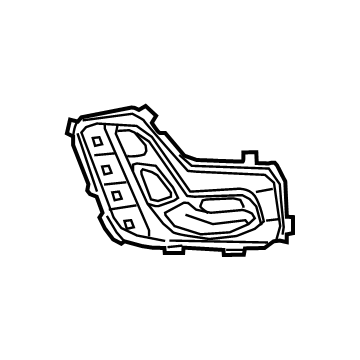 Mercedes-Benz E63 AMG S Seat Switch - 213-905-30-15-7N49