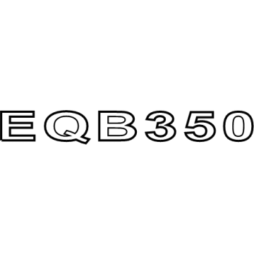 Mercedes-Benz EQB 350 Emblem - 243-817-11-00