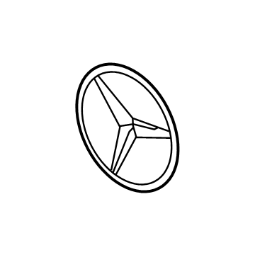 Mercedes-Benz CLE53 AMG Emblem - 099-810-85-00