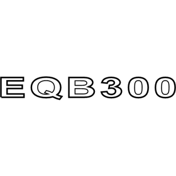 Mercedes-Benz EQB 300 Emblem - 243-817-10-00