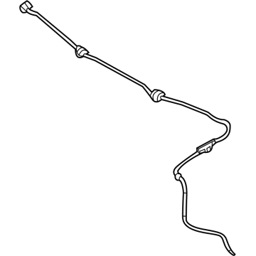 Mercedes-Benz GLE53 AMG SUV Windshield Washer Hose - 167-860-64-00