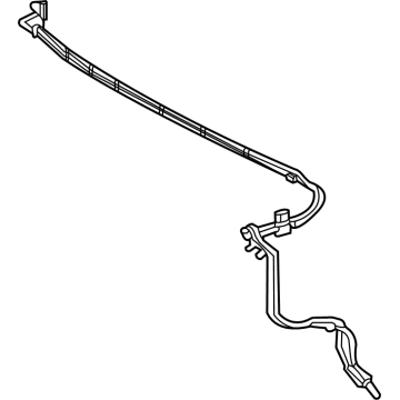 Mercedes-Benz GLE53 AMG SUV Windshield Washer Hose - 167-860-65-00