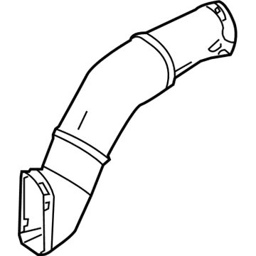 Mercedes-Benz SL63 AMG Air Duct - 278-090-23-82