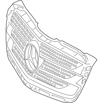 Mercedes-Benz Sprinter 2500 Grille - 906-888-05-23-9B51