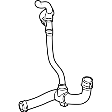 Mercedes-Benz SLK55 AMG Cooling Hose - 171-501-06-82