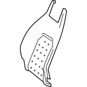 Mercedes-Benz 207-910-03-16 Seat Back Pad Mercedes-Benz 207-910-03-16 Seat Back Pad
