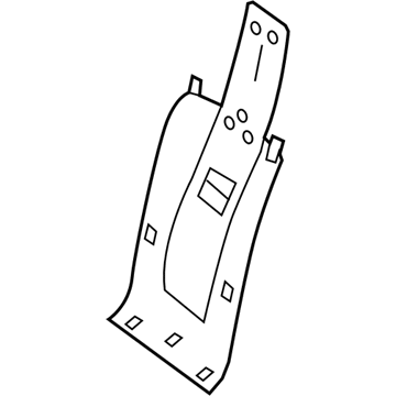 Mercedes-Benz 207-910-01-39-8N84 Back Panel Cover Mercedes-Benz 207-910-01-39-8N84 Back Panel Cover