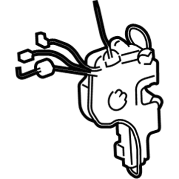 Mercedes-Benz E320 Door Latch Assembly - 211-720-05-35