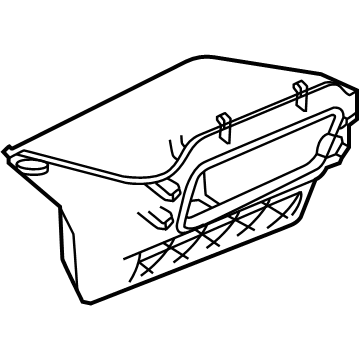 Mercedes-Benz AMG GT Black Series Air Duct - 190-831-35-00