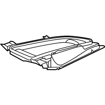 Mercedes-Benz AMG GT C Grille - 190-830-37-00