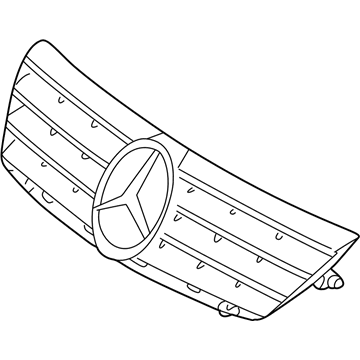 Mercedes-Benz C320 Grille - 203-880-03-83
