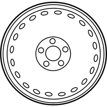 Mercedes-Benz E400 Spare Wheel - 212-400-00-02-64
