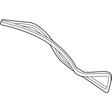 Mercedes-Benz S63 AMG E Performance Weather Strip - 223-750-20-00