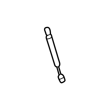 Mercedes-Benz Liftgate Lift Support - 223-750-38-00