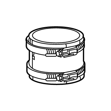 Mercedes-Benz CLA45 AMG S Coolant Reservoir Hose - 139-090-68-01