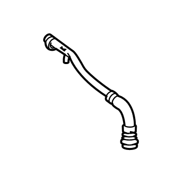 Mercedes-Benz CLA45 AMG Cooling Hose - 177-501-38-01