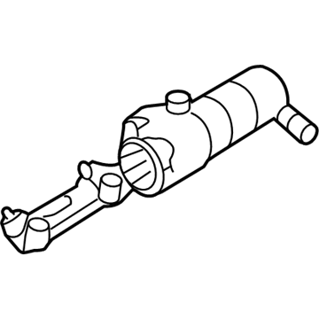 Mercedes-Benz E550 Windshield Washer Nozzle - 212-860-01-47