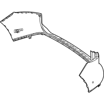 Mercedes-Benz EQB 250+ Bumper - 247-880-96-00-9999