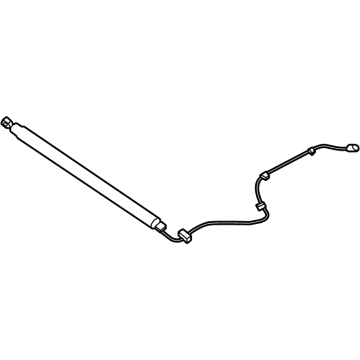 Mercedes-Benz GLC63 AMG S E Performance Lift Support - 254-890-12-00