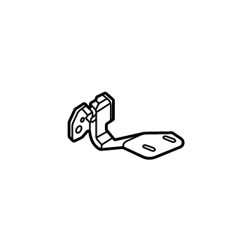Mercedes-Benz GLC63 AMG S E Performance Door Hinge - 254-740-97-00