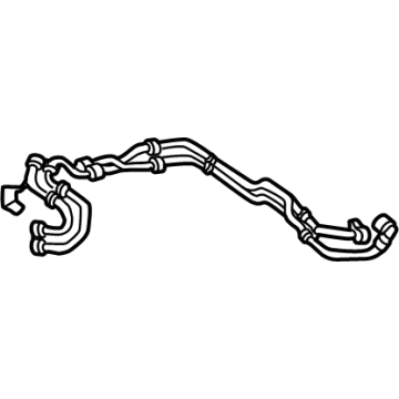 Mercedes-Benz S63 AMG E Performance Radiator Hose - 223-501-80-02
