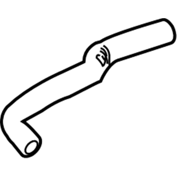 Mercedes-Benz Crankcase Breather Hose - 273-142-02-83