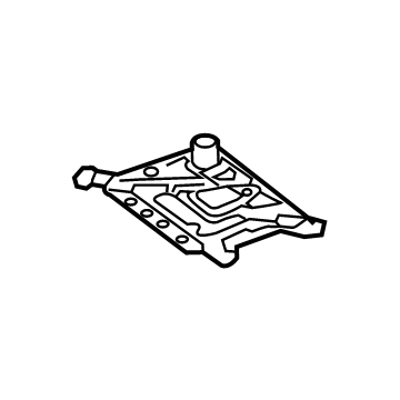 Mercedes-Benz E450 Battery Tray - 205-610-65-02
