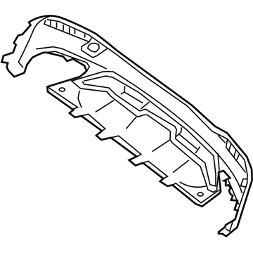 Mercedes-Benz GLE400 Bumper Cover - 166-885-94-25
