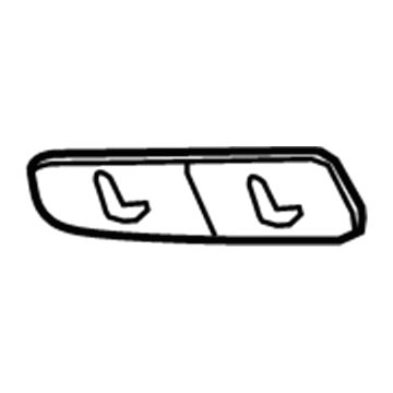 Mercedes-Benz GLC300 Seat Switch - 205-905-28-18-7N49
