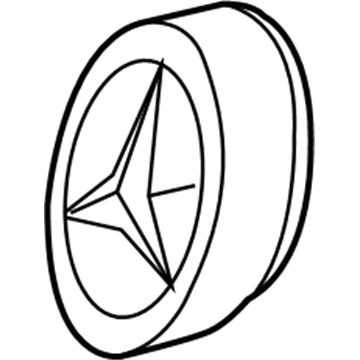 Mercedes-Benz GL320 Emblem - 251-888-00-86