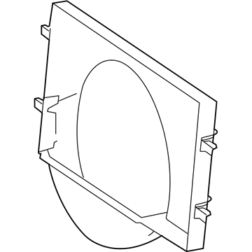 Mercedes-Benz Fan Shroud - 906-505-01-55