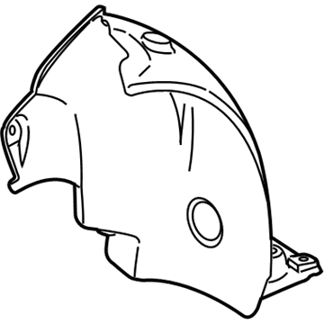 Mercedes-Benz S600 Wheelhouse - 221-690-06-30