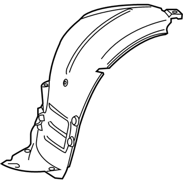 Mercedes-Benz S600 Wheelhouse - 221-690-31-30
