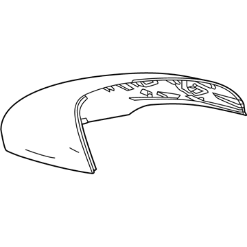 Mercedes-Benz SL63 AMG S E Performance Mirror Cover - 099-811-75-00-9999