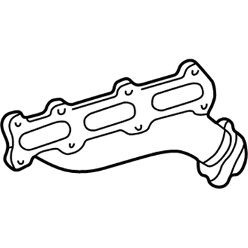 Mercedes-Benz E300 Exhaust Pipe - 606-142-08-02