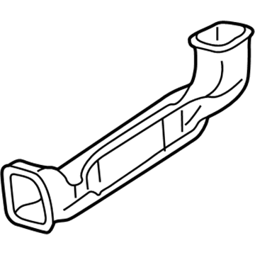 Mercedes-Benz C280 Air Duct - 208-831-06-46