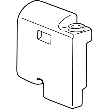 Mercedes-Benz E320 Windshield Washer Fluid Reservoir - 210-860-21-60