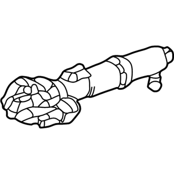 Mercedes-Benz E300 Windshield Washer Nozzle - 210-860-06-47
