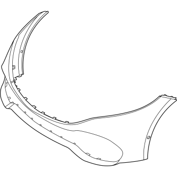 Mercedes-Benz EQS 450+ Bumper - 297-885-04-04-9999