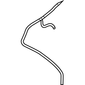 Mercedes-Benz G550 Water Hose - 463-500-03-05